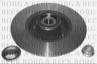 BORG & BECK bwk1074 -  Комплект подшипника ступицы колеса